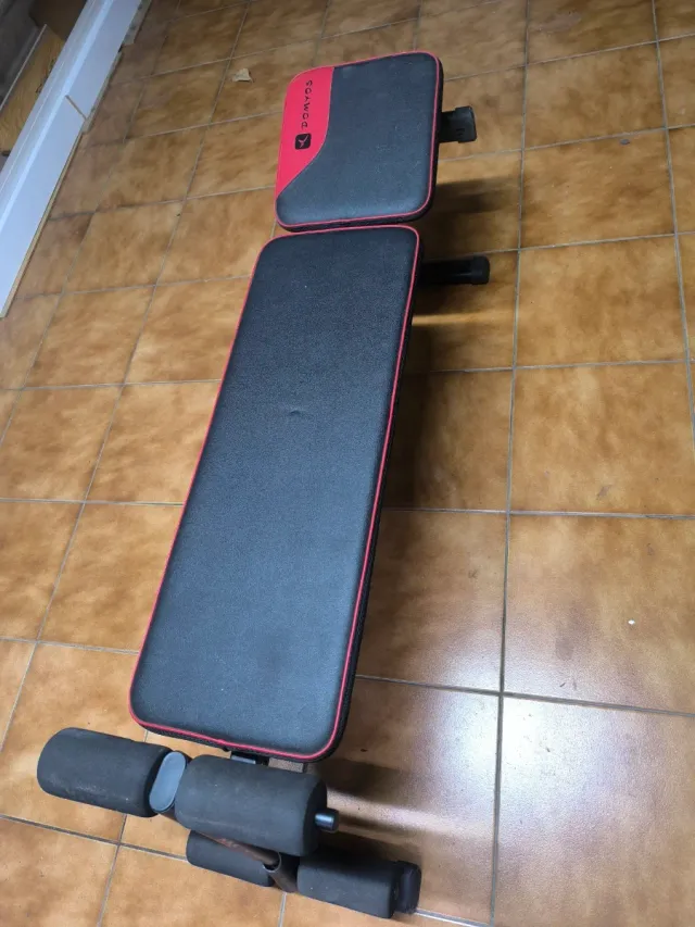 Banco de pesas Domyos plegable - Como nuevo