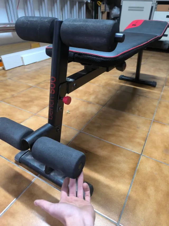 Banco de pesas Domyos plegable - Como nuevo