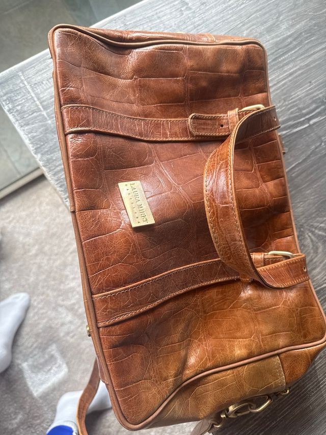 Bolso bandolera cuero Laura Miret