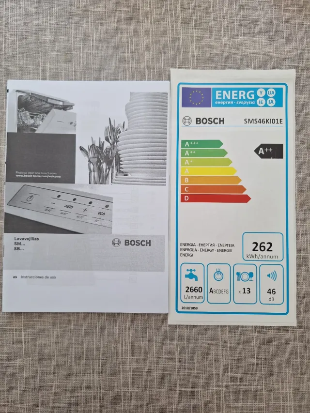 Lavavajillas Bosch Serie 4 Acero Inox
