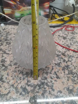 Tulipas de cristal decoradas