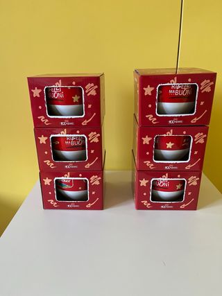 6 Tazze Loacker 100 Anni Edizione Limitata