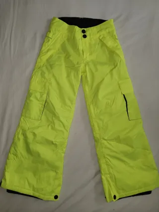 Pantalón Snowboard DC Niño Amarillo Neón