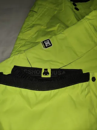 Pantalón Snowboard DC Niño Amarillo Neón