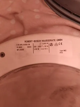 Cajetín Detergente Lavadora Bosch Maxx