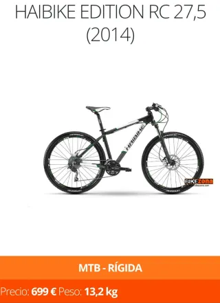 Bicicleta Montaña Haibike