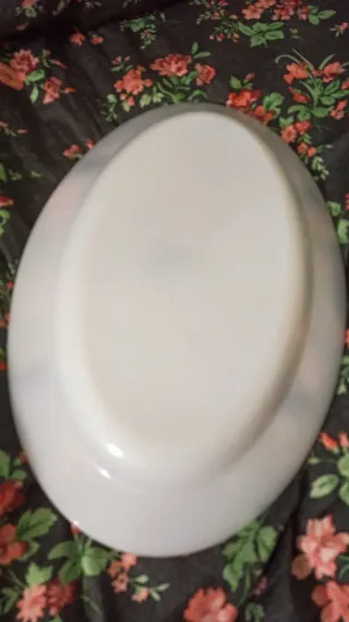 Bandeja Arcopal Flor Almendro Ovalada