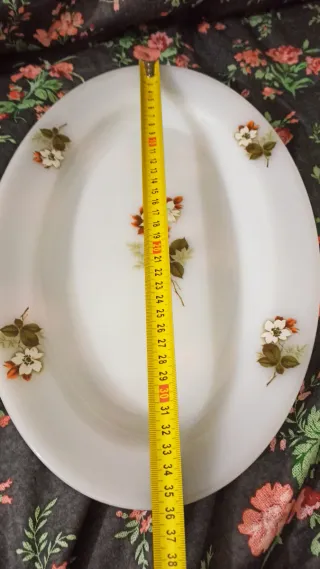 Bandeja Arcopal Flor Almendro Ovalada