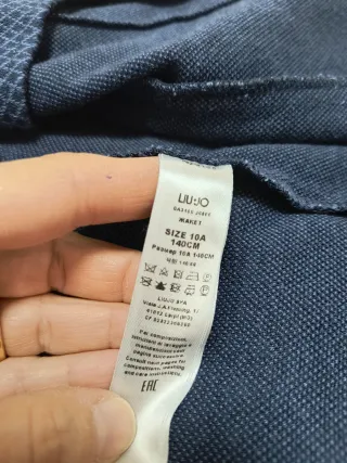 Giacca Liu Jo Milano bambino blu 10 anni-140cm