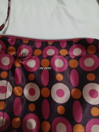 Borsa a tracolla con fantasia geometrica