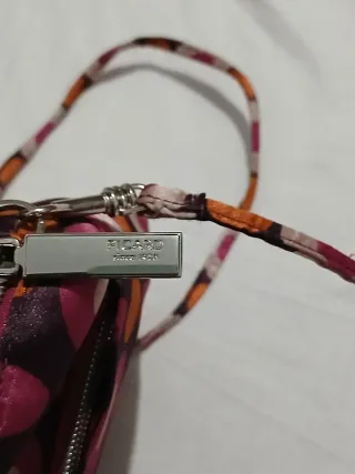 Borsa a tracolla con fantasia geometrica