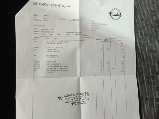 Opel Adam Glam ecoFlex