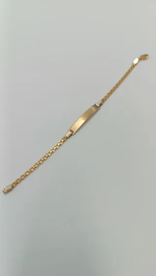 Pulsera de oro de 18kt.