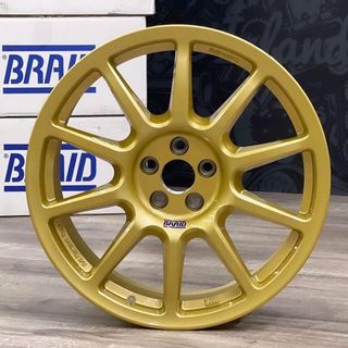 LLANTAS BRAID 17 y 18 PULGADAS DORADO. R251120