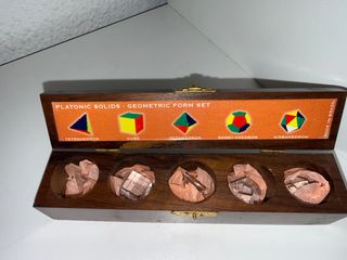 Set Sólidos Platónicos Geométricos