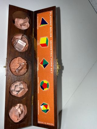 Set Sólidos Platónicos Geométricos