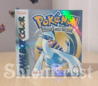 Caja IRIDISCENTE Pokémon Edición Plata