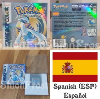 Caja IRIDISCENTE Pokémon Edición Plata