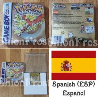 Caja IRIDISCENTE Pokémon Edición Oro
