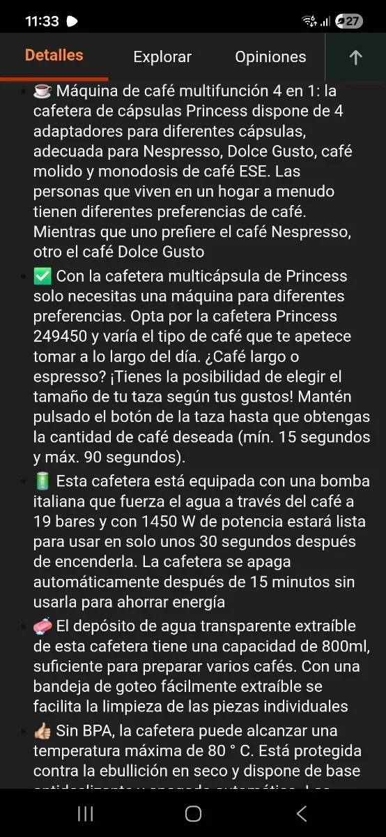 Cafetera Multi Cápsulas "4-EN-1"