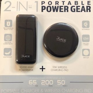 BateríaPortátil NUEVA SIN USO+Cargador inalambrico