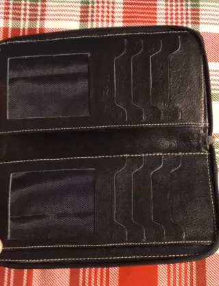 Cartera billetera monedero mujer cuero