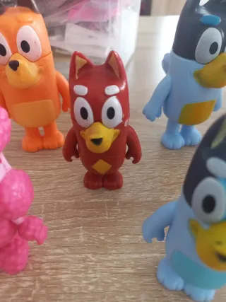 Figuras Bluey y amigos