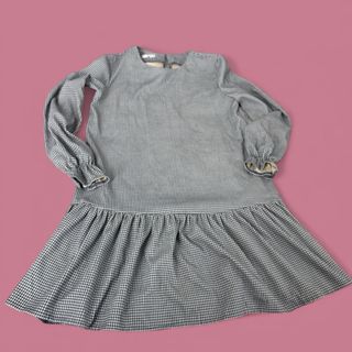 Vestito donna grigio e bianco