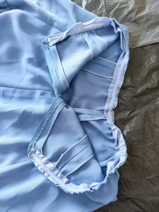 Falda flamenca volantes floral talla L