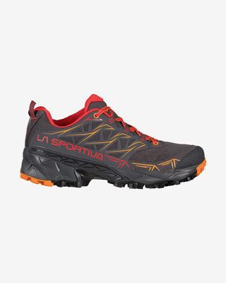 Zapatillas La Sportiva Akyra gris rojo mujer