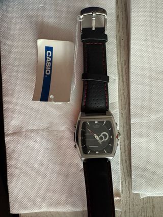 Casio Edifice Reloj Negro/Plata 10 BAR