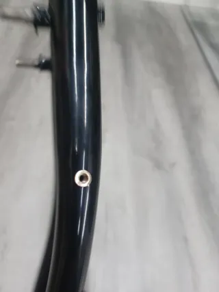 Horquilla de acero para bicicleta 700