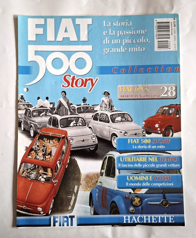 Modellino Fiat 695 Abarth Assetto Corsa sc.1:43