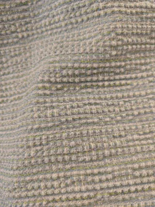 Americana azul claro y blanco