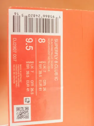 Zapatillas Nike Superfly 8 Club IC Talla 41