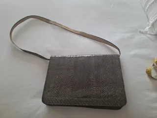 Bolso piel serpiente