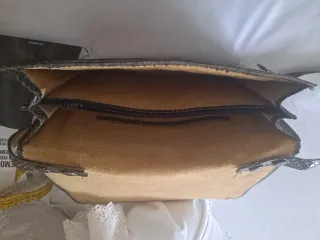 Bolso piel serpiente