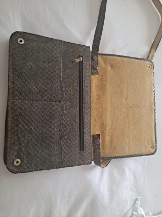 Bolso piel serpiente