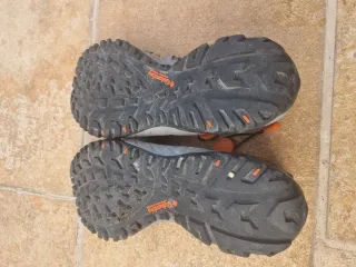Sandalias Columbia Trekking Gris Naranja