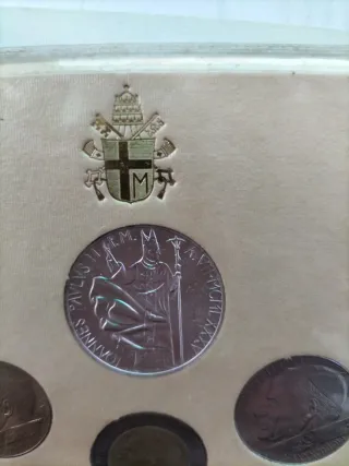 Monete Pontificato Giovanni Paolo II anno VII 1985