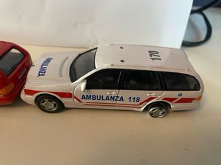 2 Macchinine: Vigili del Fuoco e Ambulanza