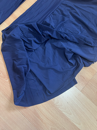 Conjunto Falda y Top Deportivo Azul Talla M