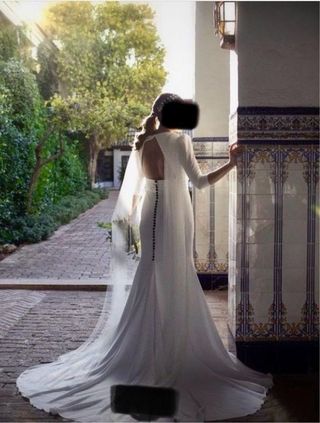 Vestido de novia de segunda mano