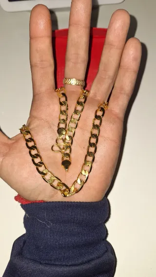 Cadena de oro 24k