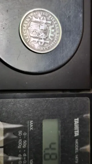 1 Peseta Gobierno Provisional 1870