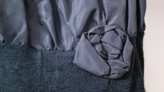 Vestido negro cóctel de encaje-butique