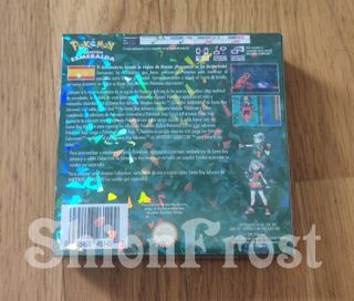 Caja TRIÁNGULOS Pokémon Edición Esmeralda