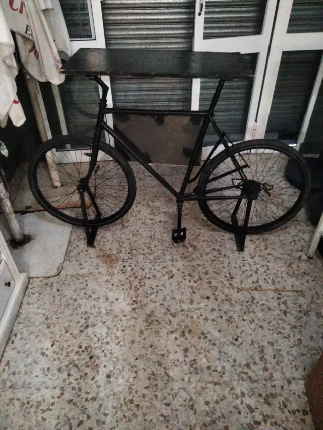 Bicecleta adorno barra catering