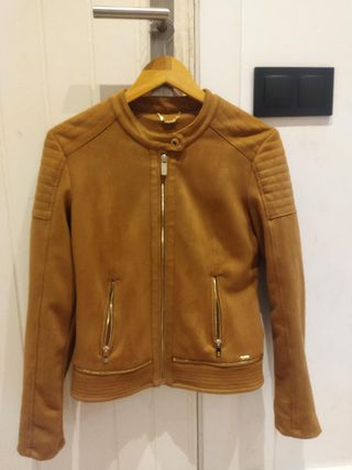Chaqueta ante marrón Salsa