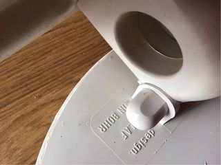 Specchio da tavolo Space Age di Olaf Von Bohr